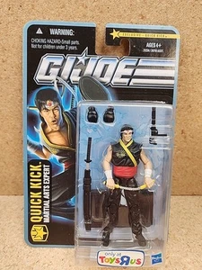 Hasbro GI Joe Pursuit of Cobra Toys R Us TRU Exclusive Quick Kick 2010 NEW MOC - Picture 1 of 5