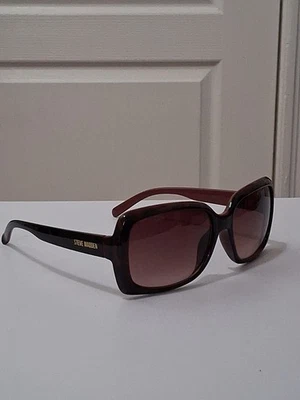 Gafas de sol Steve Madden marrón concha de tortuga para mujer logotipo lateral dorado S295 TSGD Foto 1 de 4