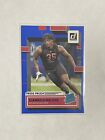 DeAngelo Malone 2022 Donruss Blue Press Proof Rated Rookie RC #386 Falcons