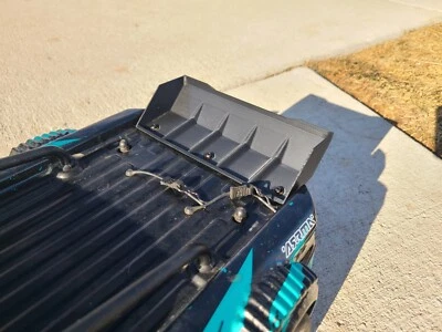 ARRMA Infraction 3s BLX/V3 MEGA ABS alerón trasero (alerón) *hardware incluido* Foto 1 de 4