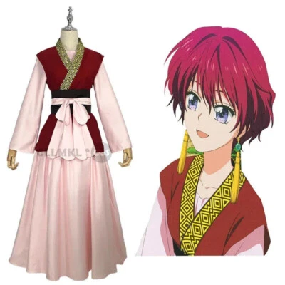 Anime Yona of the Dawn Akatsuki no Yona Cosplay Costume Uniform # - Image 1 of 4