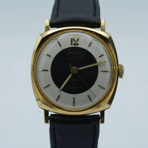 Anker Automatic Men's Watch 34MM Steel Vintage RAR with Leather Band Wrist Watch - Picture 1 of 9