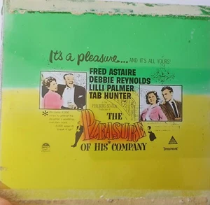 THE PLEASURE OF HIS COMPANY [Paramount 1961] Glass Cinema Advertising Slide - Picture 1 of 1