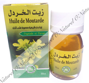 Mustard Oil 100% Pure & Natural 30ml Aceite de Mostaza