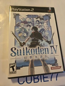 Suikoden IV 4 (Sony PlayStation 2, 2005 PS2 NEW and Sealed w/ Hologram Seal USA - Picture 1 of 6