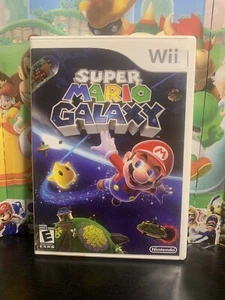Super Mario Galaxy (Nintendo Wii, 2007) komplett mit Handbuch) - Bild 1 von 3