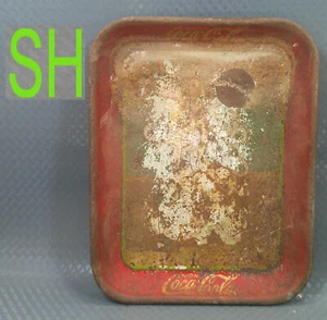 Original Vintage 1933 Coca Cola Beverage Metal Tray Frances Dee Bathing Beauty - Picture 1 of 14