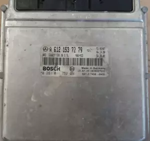 ECU ENGINE MERCEDES 0281011752 A6121537279 FAST COURIER UPS - Picture 1 of 1