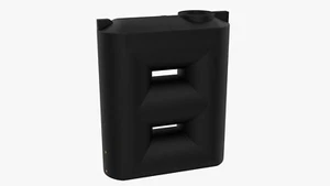 S-line 2500LT Slimline Super Short Rain Water Tank - Delivery to Most of VIC - Picture 1 of 2