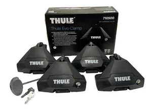 Thule Evo Clamp 7105 Foot Pack of 4 *BARGAIN *NEW - Picture 1 of 1