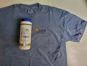 Vintage Milwaukee Radio Station 94 WKTI Reitman & Mueller Water Bottle + XL Tee - Picture 1 of 23