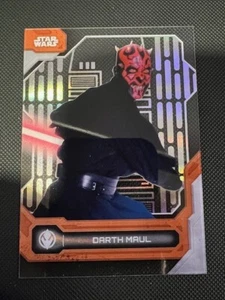 2024 TOPPS STAR WARS HIGH TEK BASE IMPERIAL DARTH MAUL #27 THE PHANTOM MENACE - Picture 1 of 3
