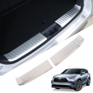 S. Steel Rear Bumper Inner Guard Plate Cover Fit for Toyota Highlander 2020-2025 - Picture 1 of 8