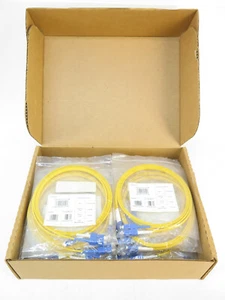 *LOT OF 85* ProLabs CAB-OS1-SC-LC-2M LC (M) to SC (M) Yellow OS2 Duplex OFNR, SM - Picture 1 of 7