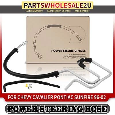 Manguera de línea de retorno de dirección asistida para Pontiac Chevrolet Cavalier 1996-2002 L4 2,2 L Foto 1 de 4