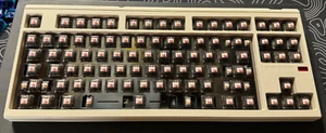 Pixelspace Studio X KBDFans Endless 80 TLK Tastatur (gelb) + leise Alpakas - Bild 1 von 4