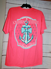 Southern Attitude Little Sweet Little Salty Pink T-Shirt LARGE