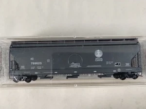 N Scale Micro-Trains MTL 94200 IC Illinois Central 3-Bay ACF Hopper Car #799623 - Picture 1 of 8