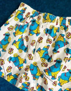 Vintage Sesamstraße Krümelmonster Jim Henson Kinder Shorts - 3T - RAR - Bild 1 von 8