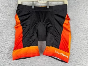 Edward Jones Cycling Shorts Adult Medium Black Padded Nylon Spandex Blend - Picture 1 of 13