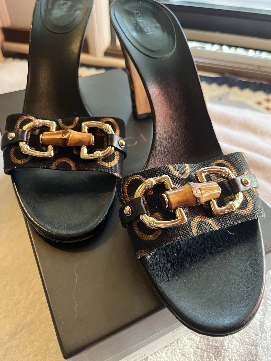 Gucci Gold Sandals for Women for sale - eBay