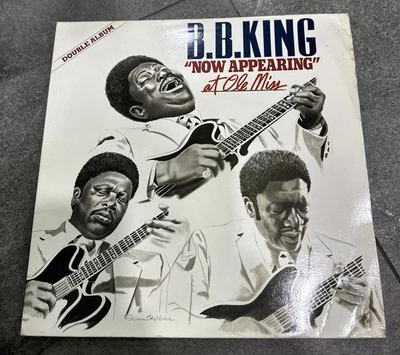 BB King Now Appearing at Ole Miss 12”  Vinyl - 1980 MCLD  601 - Double LP  - NM - Image 1 of 4