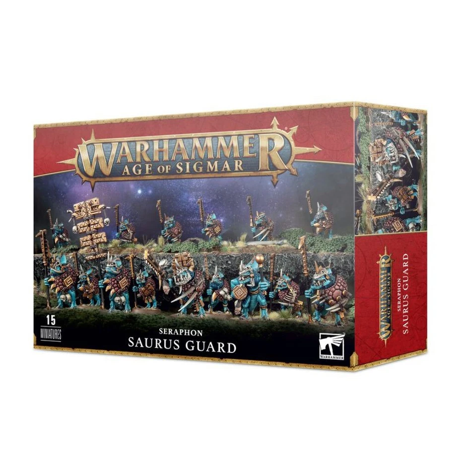 Saurus Guard Seraphon Warhammer Age of Sigmar Foto 1 de 1