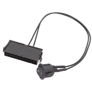 24 Polige ATX Netzteilbuchse, Netzteil, Tester, Start , ein AUS Sc4667 - Bild 1 von 6