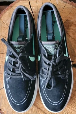 Raro Nike SB Stefan Janoski 'Negro Como Nuevo' Talla 10.5 Zoom Skateboarding sin Caja Foto 1 de 4