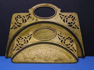 Vtg Brass 2 Pc crumb tray - ornate - Picture 1 of 4
