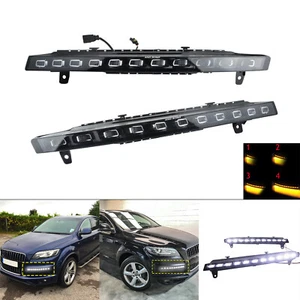 L+R Tagfahrlichter Blinklicht für Audi Q7 4LB 2010-2015 Tagfahrlicht Blinker - Bild 1 von 12