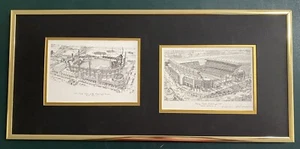 NEVIN ROBINSON - Pittsburgh Pirates PNC Park & Steelers Heinz Field, gerahmt/signiert - Bild 1 von 8