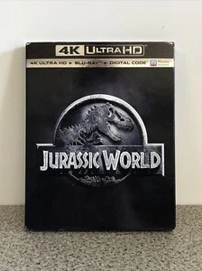 Jurassic World (Ultra HD, 2015) Sealed 4K Blu-ray +Digital Code Brand New - Imagen 1 de 3