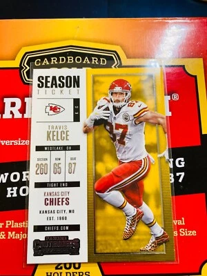 Travis Kelce 2017 Panini Contenders Football #68 Kansas City Chiefs V400 - Image 1 of 2