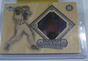 ALEX RODRIGUEZ 1996 Upper Deck UD #AG3 AMAZING GREATS ACETATE WOOD INSERT RARE - Bild 1 von 10