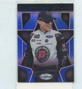 KEVIN HARVICK 2018 Panini Certified Certified Stars Blue Parallel #D /99 Nascar