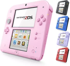 Nintendo 2DS Brnad Neu Schwarz/Pink/Blau/Lavendel/Rot mit Box JAPAN NEU - Bild 1 von 17