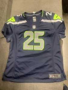 Seattle Seahawks Richard Sherman NFL Football Jersey Nike On Field XL Navy Blue - Picture 1 of 4