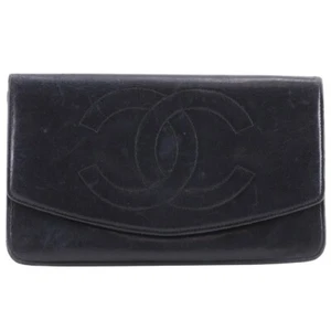 CHANEL vintage COCO Mark Purse black lambskin Women - Picture 1 of 12