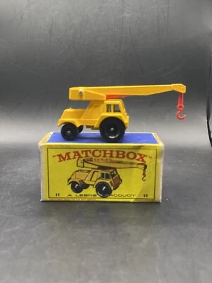 Matchbox Lesney #11C Jumbo Crane Original Box Vintage VTG Toy Collectible - Image 1 of 4