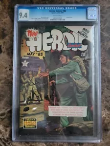 Heroic Comics #83 CGC 9.4 NM 1953 High Grade Golden Age Frank Frazetta Art - Bild 1 von 4