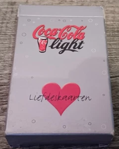 Coca Cola - Ancien jeu de cartes, LOVE, COEUR - CARTA MUNDI- Néerlandais - Afbeelding 1 van 4