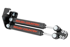 Rough Country Dual Steering Stabilizer for 1987-1995 Jeep Wrangler YJ - 87307 - Picture 1 of 3
