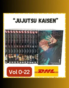 Jujutsu Kaisen Manga English Full Set Complete Vol 0 to 26 Gege Akutami Comics - Picture 1 of 23