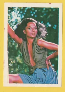 1980 South American Pop Star Sticker #73 - Supremes Singer Diana Ross - Foto 1 di 1