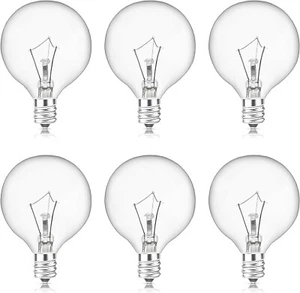 (6 Confezioni)Lampadine Scentsy per Scaldabagno - Lampadina 25 Watt per Cera Full Size - Foto 1 di 4