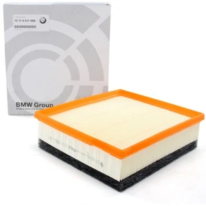 Genuine BMW 1 2 3 4 Series Air Filter Element 13718511668 - Picture 1 of 1