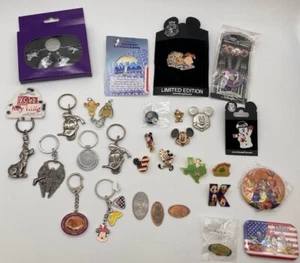 Vintage to Now Disney Mickey Minnie Star Wars, Keychains, Pressed Coins, Pins - Picture 1 of 24