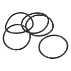 25Stk Nitrilgummi O Ringe 37Mm Ad 33Mm Id 2Mm Breite Metrische Dichtung Schwarz