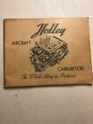 1943 "Holley Aircraft Carburetors" Booklet - Lots Of Pics Of Military Airplanes*